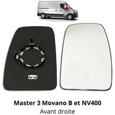 Glace de rétroviseur Renault MASTER