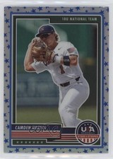 2023 Panini USA Baseball Stars & Stripes Stars Prizm Camden Kozeal #54 7ba