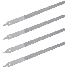 4 Pcs Metal Nail Files for Women, Double-Sided Diamond Fingernail Files with ...