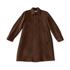 Gieves & Hawkes Men's Mohair Overcoat Size 38"