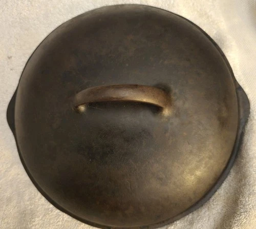 Wagner Ware Sidney Dutch Oven Lid Cast Iron, Vintage