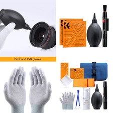 DSLR Camera Care Set Silicone Air Blower Dust Blower for Lens Screen Cleaning