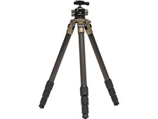 Athlon Midas CF36 Carbon Fiber Tripod 36mm Tube 55mm Ball Head with Soft Sided