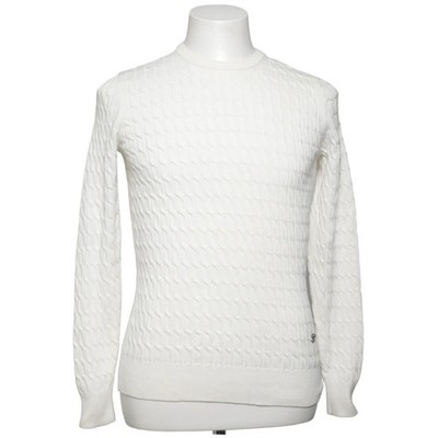 J.Lindeberg, Strickpullover, Größe: XS, Linus Classic Braid, Weiß #YSP