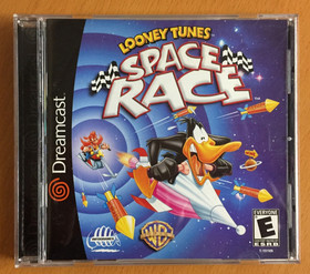 LOONEY TUNES Space Race SEGA DREAMCAST Complete CIB WB Bugs Bunny DAFFY DUCK