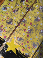 Set of 3 Hello Kitty Sparkle Gift Wrap Tissue Paper Shiny 20x26in
