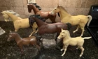 Marx Johnny West & Fort Apache Lot of 6 Horses