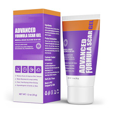 Advanced Scar Gel   Silicone Scar Gel for Keloid Bump Removal, Post-Surgery Scar