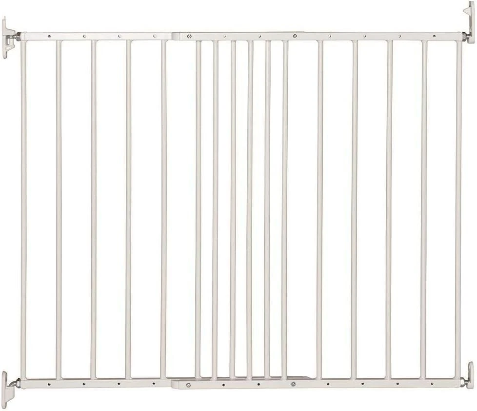 Safetots Staircase for Top Stairs, White, Metal, 62, 5 cm - 106, 8 cm, Metal