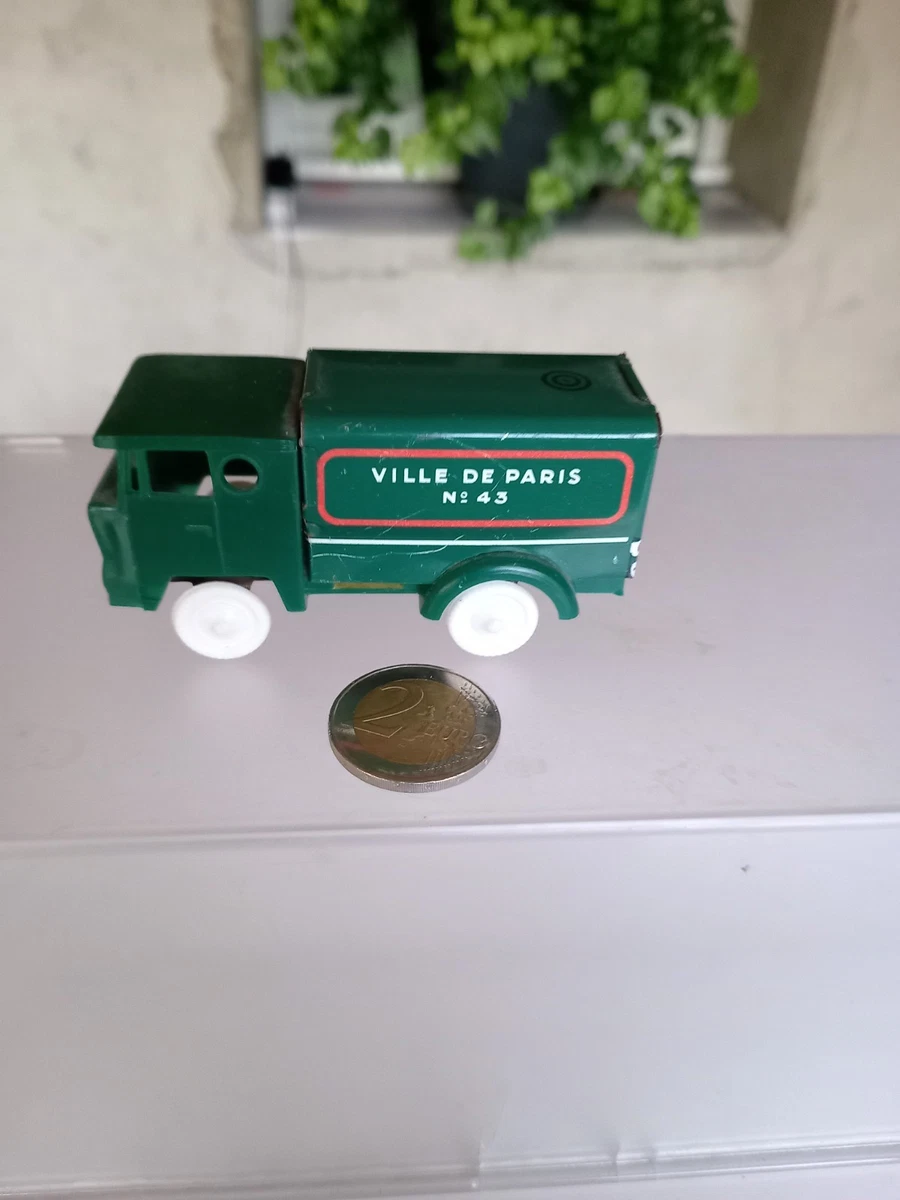 ANCIEN Camion Militaire Sesame Berliet Stradair Avec Double Canon Dca