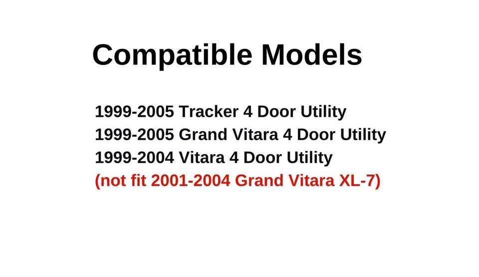 Fits 99-05 Suzuki Vitara Grand Vitara 04-06 XL-7 Rear Window Back Glass Heated Foto 4 de 4