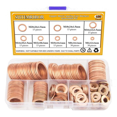 #ad #ad Corrosion Resistant Flat Washers 150 Pieces $36.74