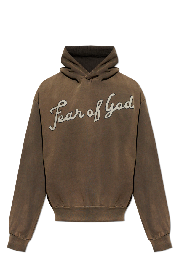 FEAR OF GOD BHF Faded Brown Hoodie New & Authentic