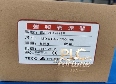 E2-201-H1F 1PCS Brand New TECO E2-201-H1F INVERTER E2201H1F  Fast shipment