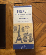 Vis-Ed French Vocabulary Cards Box Set Beginn...