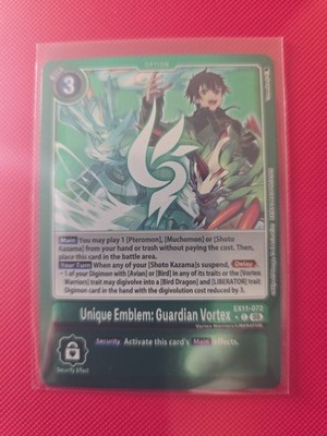 Unique Emblem: Guardian Vortex Common Dawn of Liberator EX11-072 C* NM