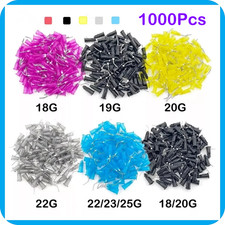 1000Pc Dental Pre Bent Needle Tips for Etch Gel Composite Resin Acid Syringe Tip