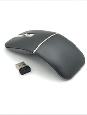 Bluetooth Wireless Arc Travel Mouse Rotating Foldable Rechargeable Slim