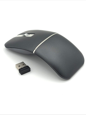 Bluetooth Wireless Arc Travel Mouse Rotating Foldable Rechargeable Slim