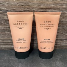 Grow Gorgeous Bodifying Volume Shampoo Conditioner Travel Sized Set 1.6oz Each
