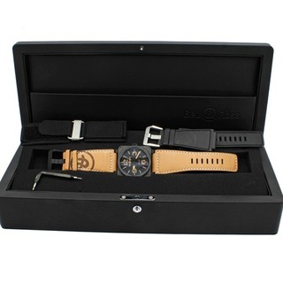 Men's Bell & Ross BR03 92 CBL Box/Extra Straps Ceramic 42mm Automatic W214274 1