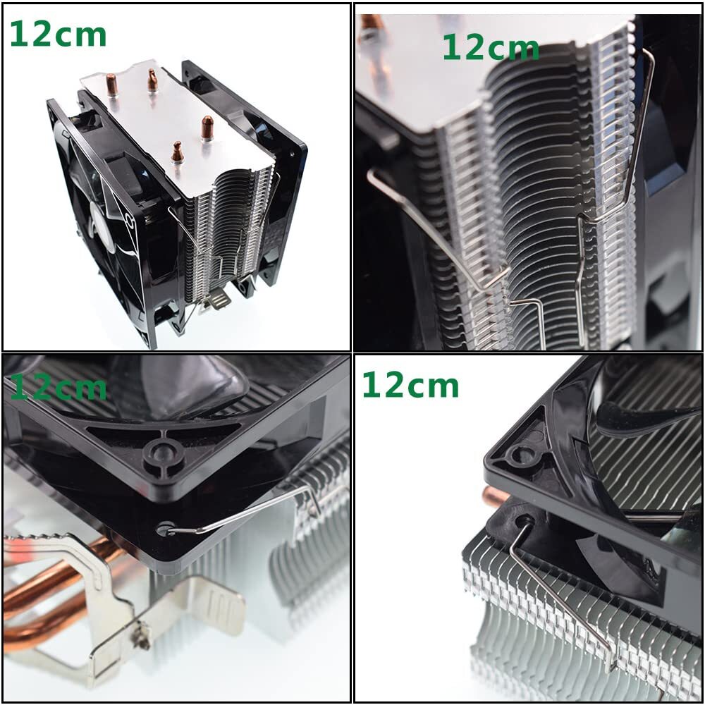 4pcs Computer Mainboard CPU Radiator Fan Fixing Clip Computer