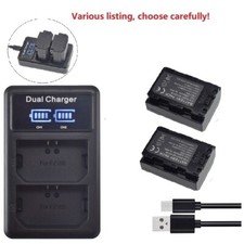 NP-FZ100 Camera Battery or charger for Sony Alpha 9 A9 9R A9R 9S A9S A7RIII A7R3