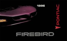 1996 Pontiac Firebird Owners Manual 1996 Pontiac Firebird Owners Manual
