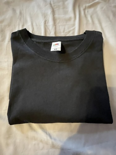 Mens T-Shirt size M Fruit of the Loom plain New without Tags - Picture 3 of 3