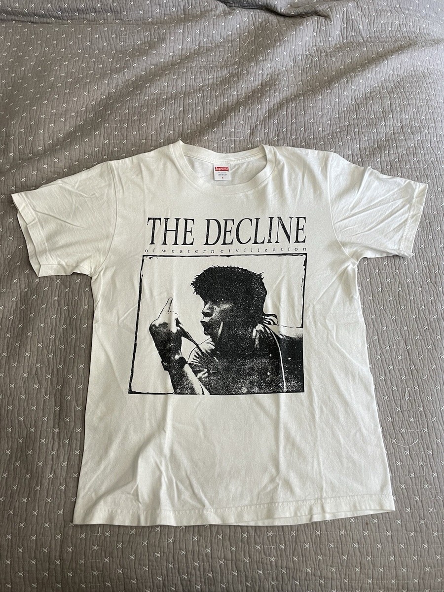 Supreme The Decline Of Western Civilization Men's Small T-Shirt in