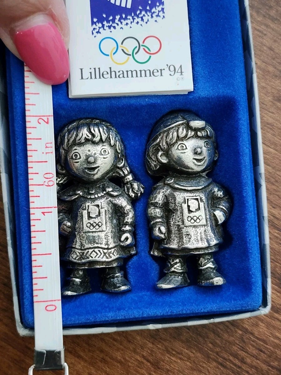 Lillehammer 1994 Olympics Mascot Hancast Pewter Figurines | eBay