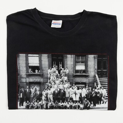VTG 90's Art Kane iconic 1958 photo 'A Great Day In Harlem' T