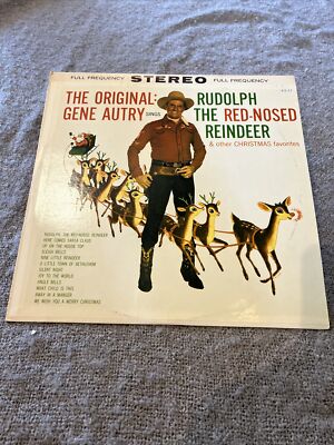 The Original Gene Autry Sings Rudolph The Red-Nosed Reindeer LP KX-11 ...