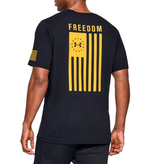 yellow under armour t shirt