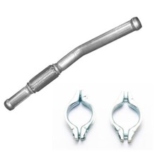 Auspuff Mittelrohr mit flex +KIT für Saab 9-3 2.0i 2.3i Turbo auch Coupé, Cabrio