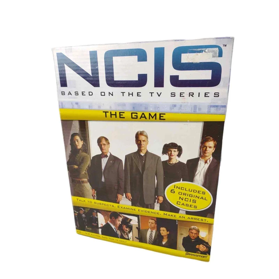 NCIS The Game NEW in Open Box, 2010 Pressman TV Series Murder Mystery Crime - Image 2 of 4