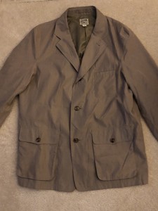 brown button up jacket