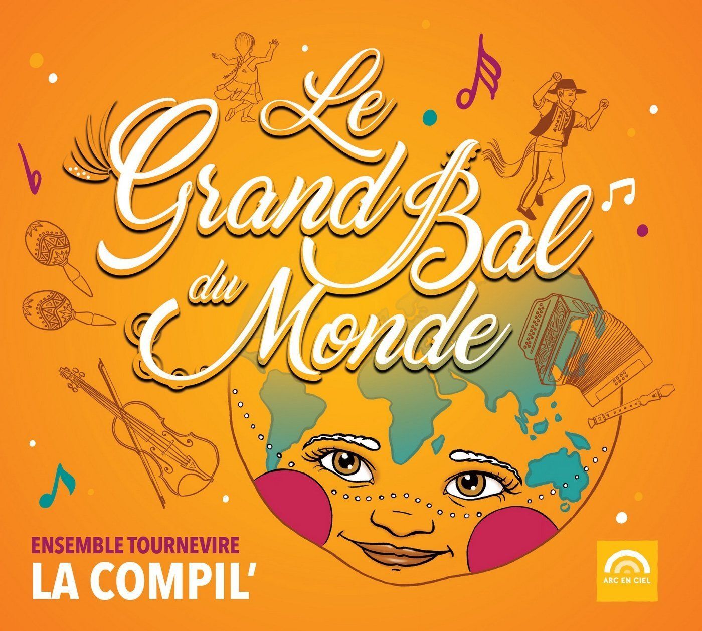 Audio Cd Ensemble Tournevire - Le Grand Bal Du Monde