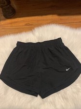 nike dri fit medium athletic shorts black mint condition built in undies