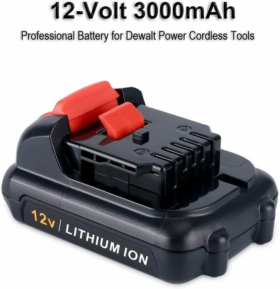 Baterie de schimb Dewalt DCB120, capacitate mare, durata lunga, 3,0 Ahx1, 12 V Baterie de schimb Dewalt DCB120, capacitate mare, durata lunga, 3,0 Ahx1, 12 V
