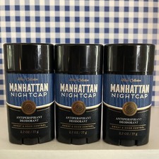 3X Bath  Body Works  MANHATTAN NIGHTCAP  ANTI PERSPIRANT DEODORANT