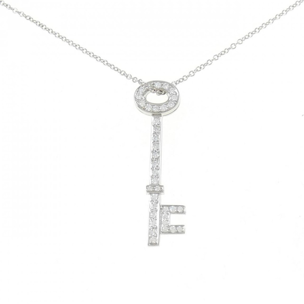 Authentic Tiffany Oval Key Necklace  #260-007-293-3213