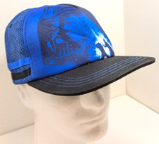 Disney Parks Star Wars Hat Cap Snapback Blue, Darth Vader  Luke Duel Battle