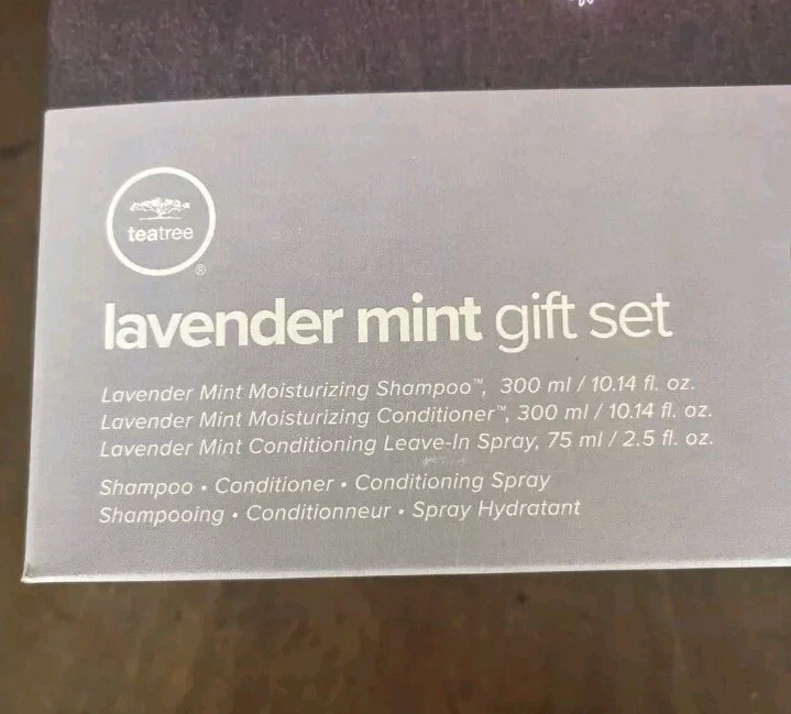 Paul Mitchell Árbol de Té Lavanda Como Nuevo - Juego de Regalo de 3 Piezas Foto 2 de 3