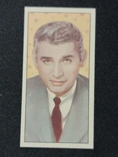 1955 Barbers Cinema and Television Stars #18 Jeff Chandler M1