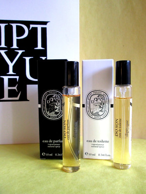 SET OF 2 DIPTYQUE DO SON EAU DE PARFUM & EAU DE TOILETTE 0.34 OZ 10 ML DOSON NEW