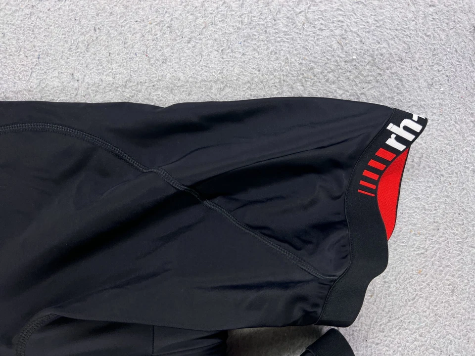 Pantalones Cortos de Ciclismo Zero RH Adulto XXXL 3XL Negro Rojo Nylon Mezcla Spandex Acolchados Foto 2 de 4