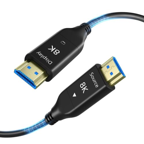 8K 10K 4K HDMI 2.1 Cable 48Gbps 6.6FT/2M, Certified Ultra High Speed HDMI Cables