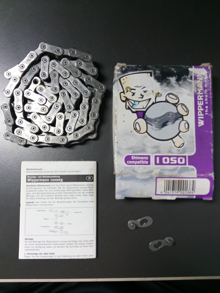 Chaîne De Vélo Wippermann Connex 10S0 - 10 Vitesses, 128 Maillons (6,1mm)