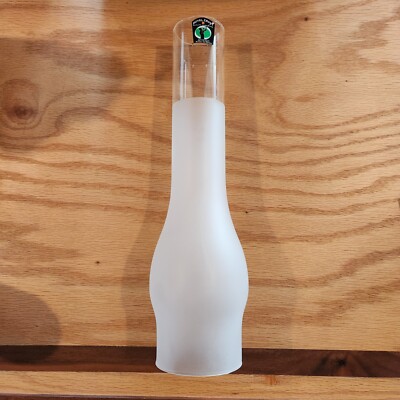 B&P Lamp 3'' X 12'' Chimney, 3/4 Frost